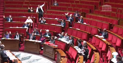 assemblée pour le vote sur les amendements concernant la cigarette électronique